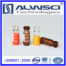 1.5ml amber snap print hplc vial for Waters